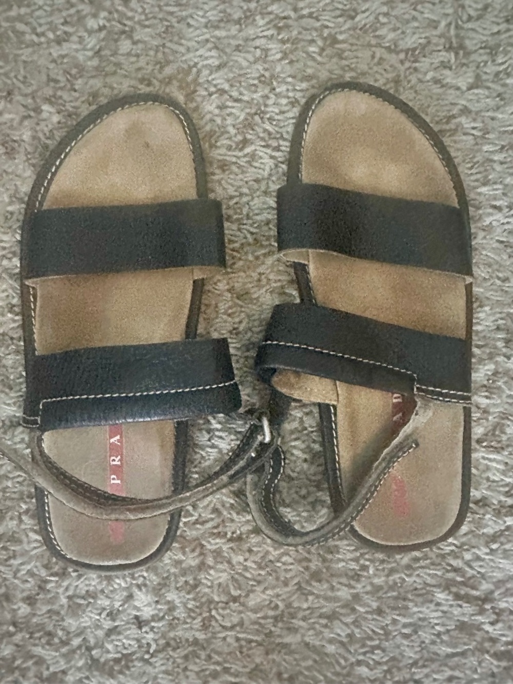 Prada Leather Sandals